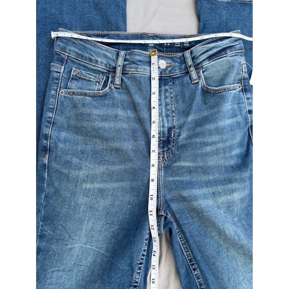 Old Navy Extra High Rise Flare Jeans Medium Wash Denim Womens Size 2 - 6 NWT - Picture 4 of 4